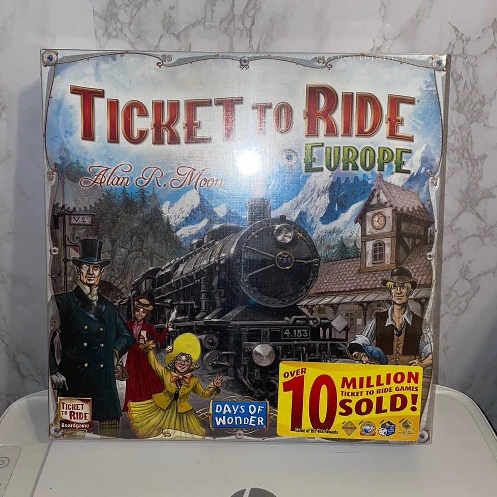 Brand New! Ticket to Ride to Europe!